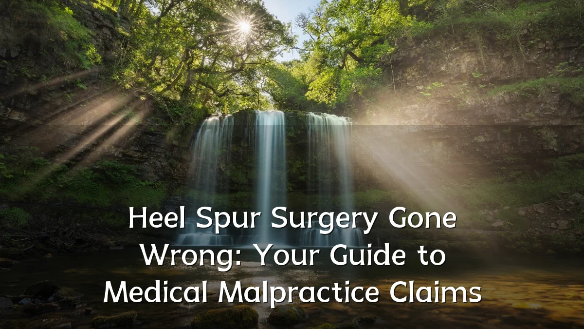 Heel Spur Surgery Gone Wrong: Your Guide to Medical Malpractice Claims