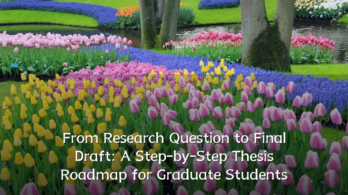 From Research Question to Final Draft: A Step-by-Step Thesis Roadmap for Graduate Students
