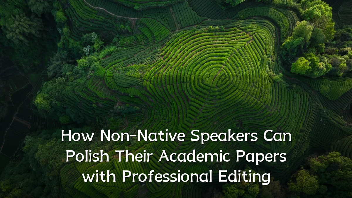 How Non-Native Speakers Can Polish Their Academic Papers with Professional Editing