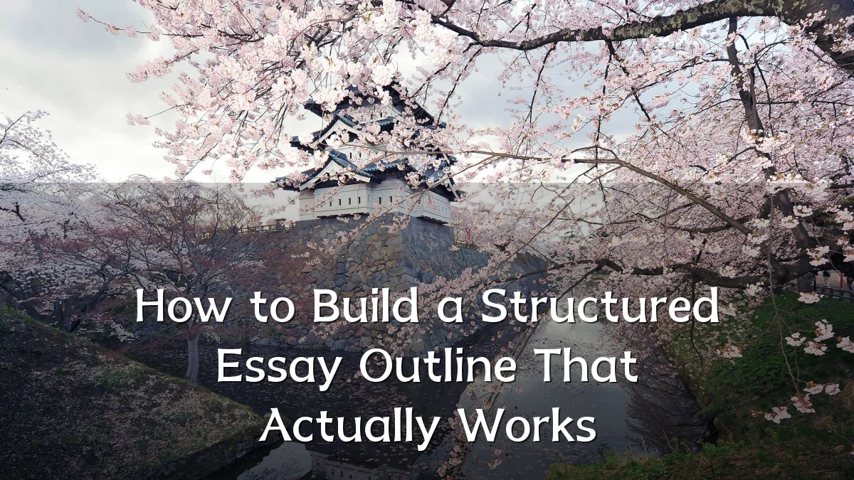 How to Build a Structured Essay Outline That Actually Works
