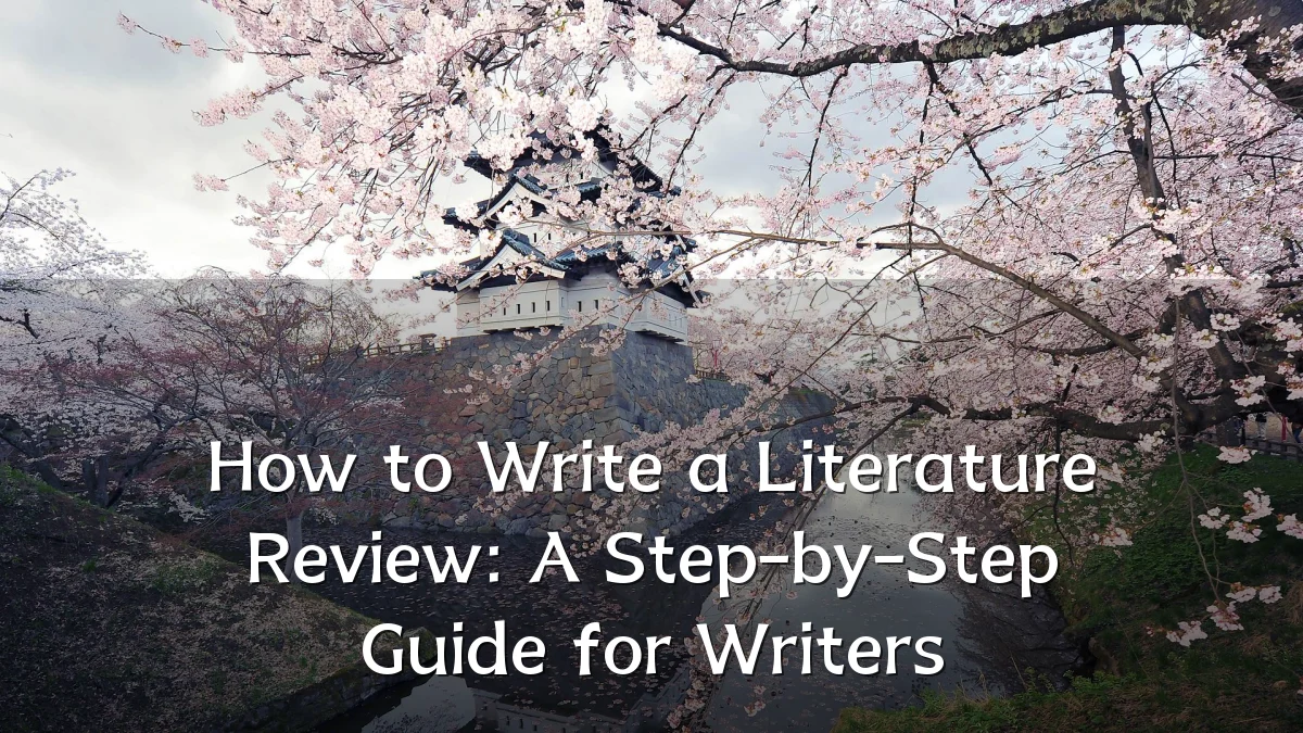 How to Write a Literature Review: A Step-by-Step Guide for Writers