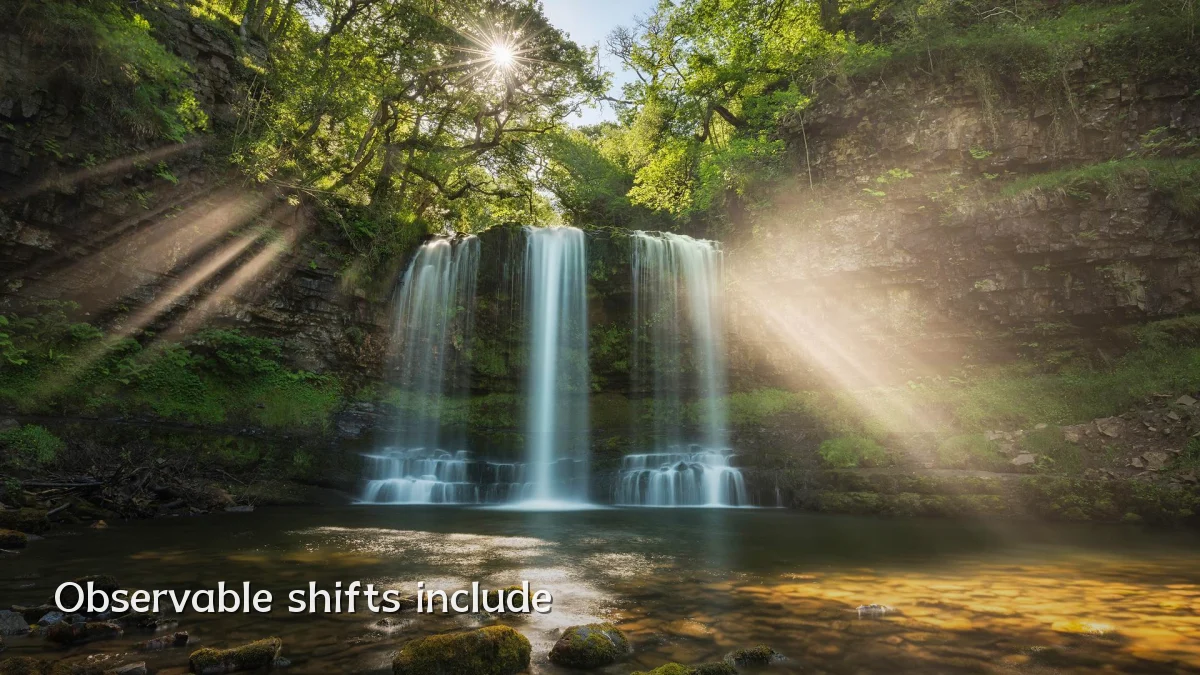 Observable shifts include