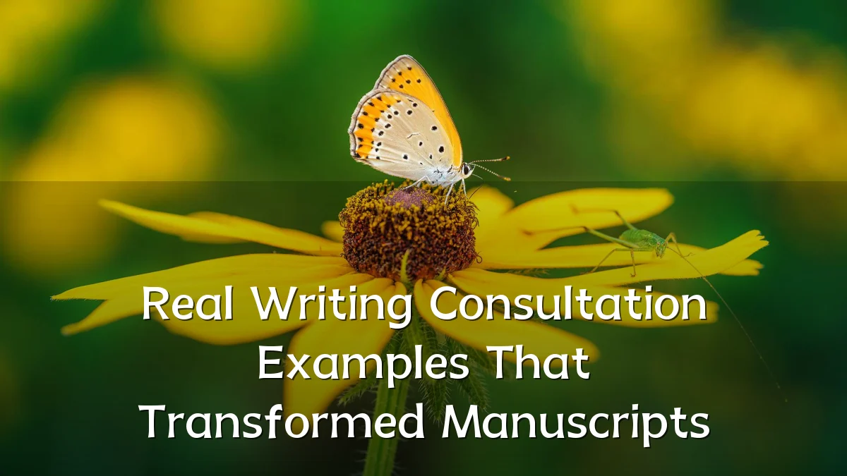 Real Writing Consultation Examples That Transformed Manuscripts