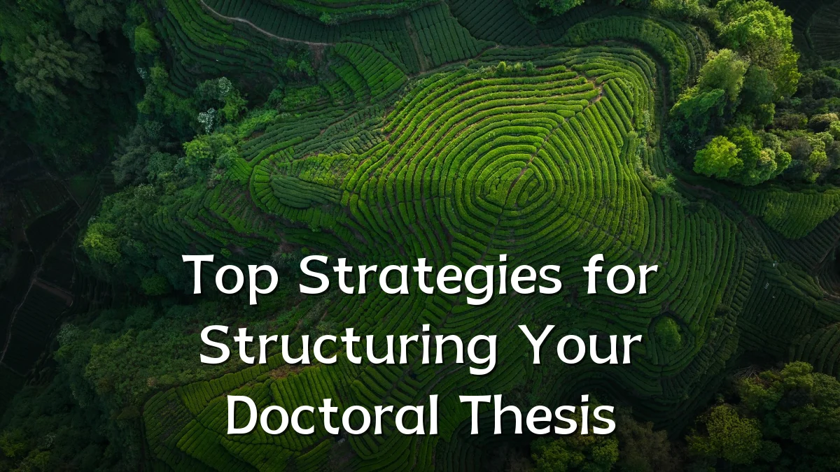 Top Strategies for Structuring Your Doctoral Thesis