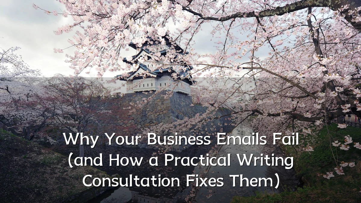 Why Your Business Emails Fail (and How a Practical Writing Consultation Fixes Them)